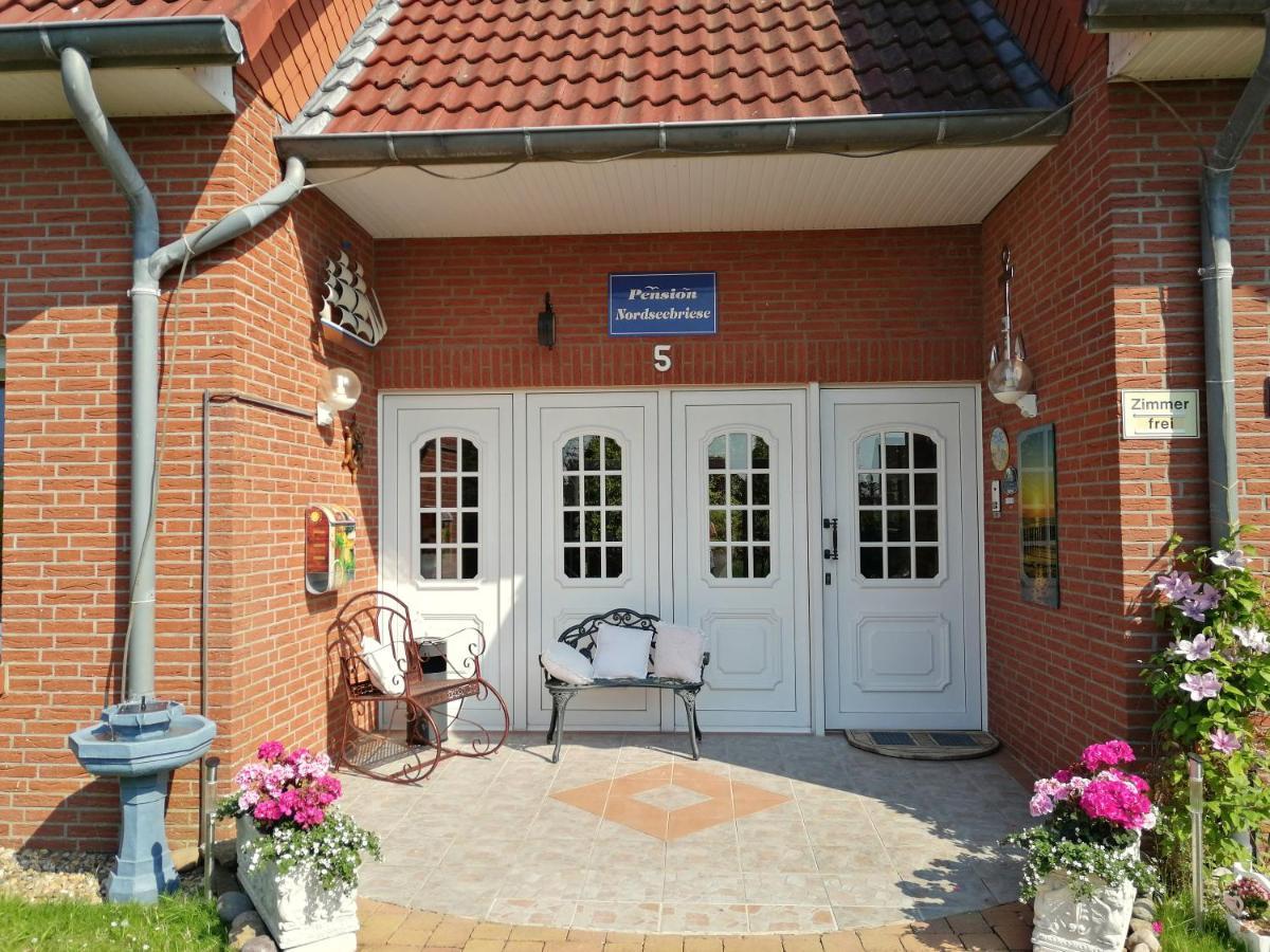 Pension Nordseebriese Dornum Exteriör bild