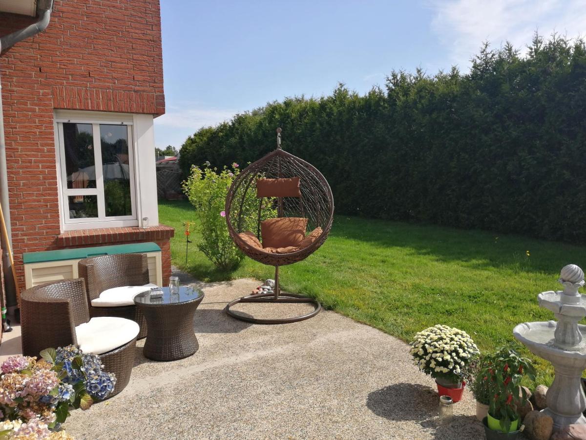 Pension Nordseebriese Dornum Exteriör bild